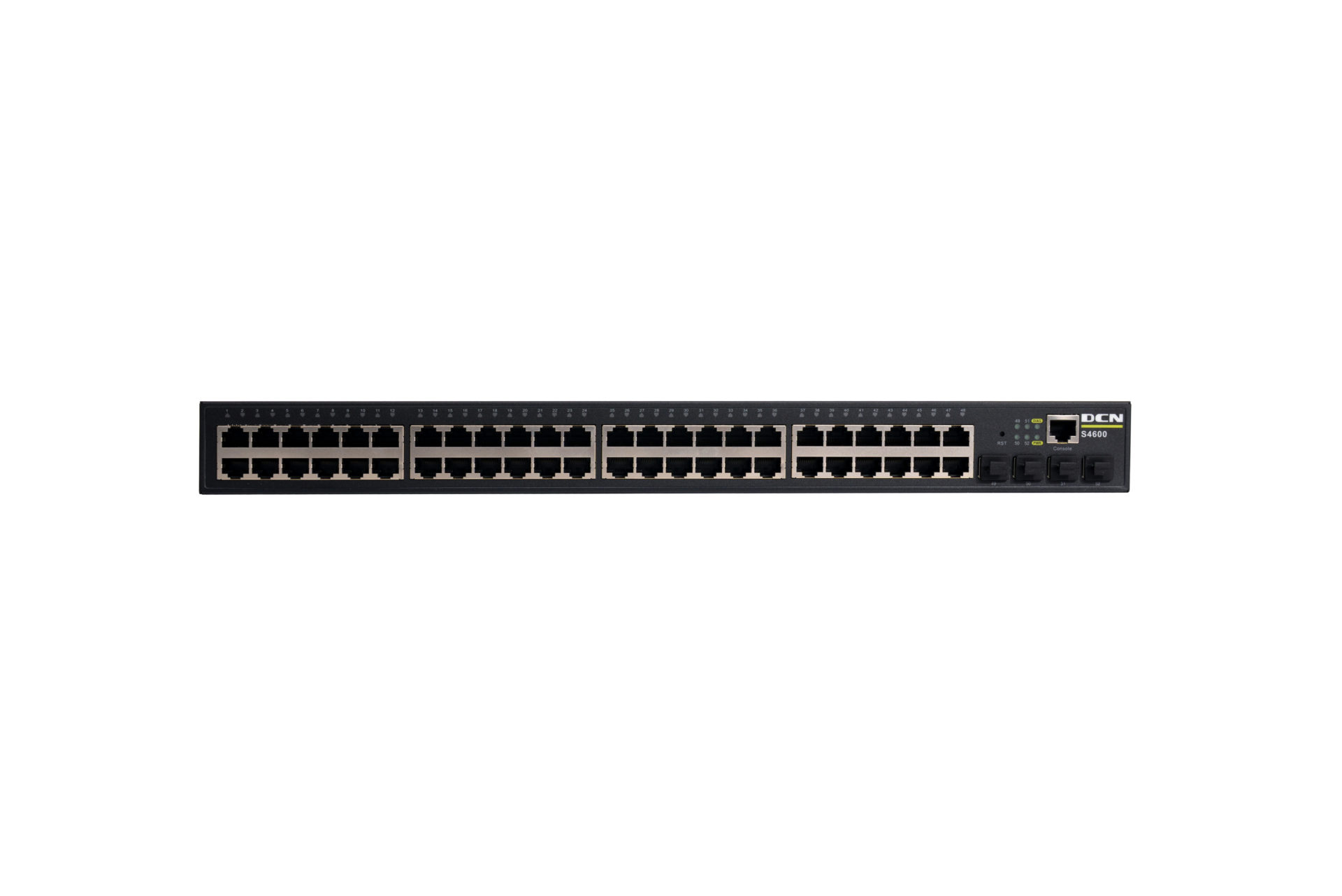 

Коммутатор DCN S4600-52P-SI, управляемый, кол-во портов: 48x1 Гбит/с, кол-во SFP/uplink: SFP 4x1 Гбит/с, установка в стойку (S4600-52P-SI), S4600-52P-SI