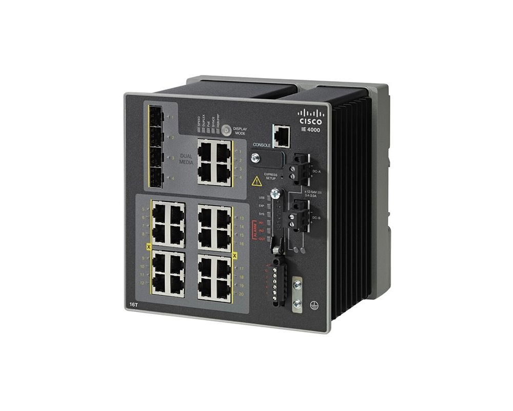 Коммутатор Cisco Industrial, управляемый (16x100 Мбит/с)