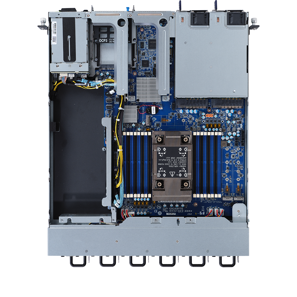 

Серверная платформа Gigabyte E162-220, 1xSocket4189, 16xDDR4, 2x2.5 HDD HS, 3-PCI-E, 1Гбит/с, AMI MegaRAC SP-X, Redundant 2x800 Вт, 1U (6NE162220MR-00), E162-220