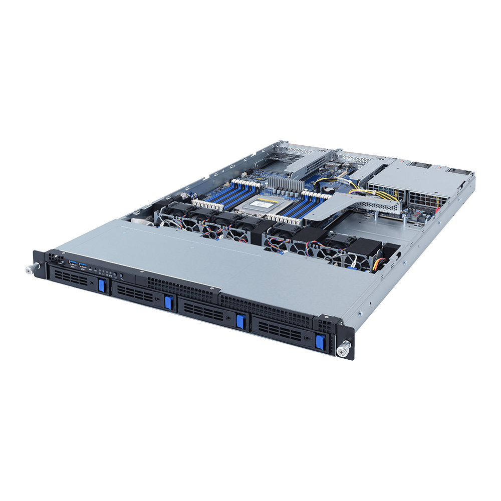 

Серверная платформа Gigabyte R162-ZA0, 1xSocket SP3, 16xDDR4, 4x2.5/3.5 HDD HS, 1xM.2-PCI-E, 2x1 Гбит/c, AMI MegaRAC SP-X, Redundant 2x800 Вт, 1U (6NR162ZA0MR-00), R162-ZA0