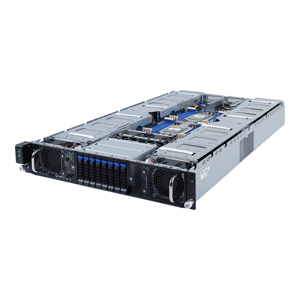 

Серверная платформа Gigabyte G292-Z45, 2xSocket SP3, 16xDDR4, 8x2.5 HDD HS, 2xM.2-PCI-E/SATA, 2x1 Гбит/c, AMI MegaRAC SP-X, 2x2200 Вт, 2U (6NG292Z45MR-00), G292-Z45