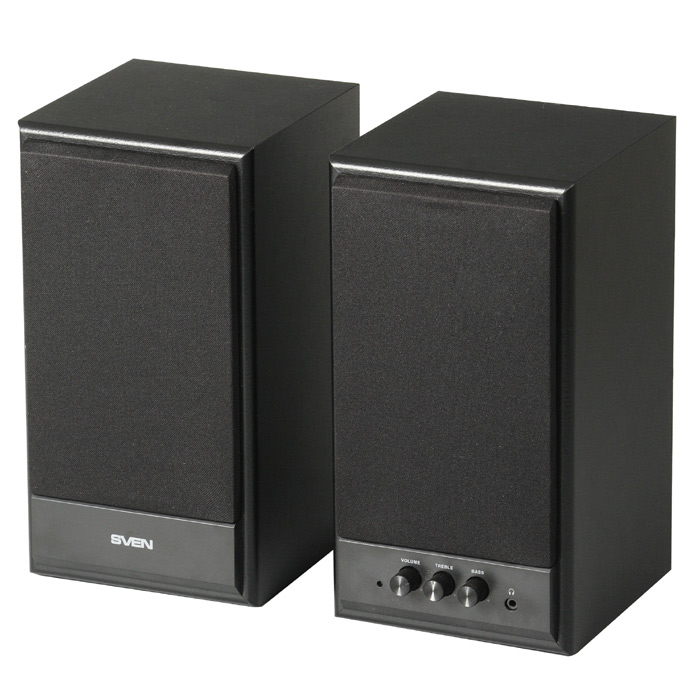 

Акустика 2.0 SVEN SPS-702, 40 Вт, черный (SV-0120702BL), SPS-702