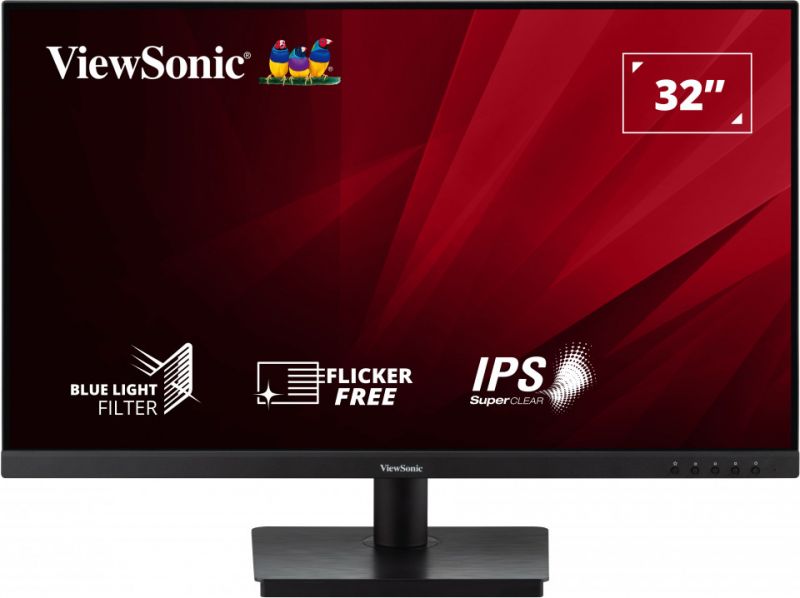 

Монитор 32" Viewsonic VA3209-2K-MHD IPS, 2560x1440 (16:9), 250кд/м2, 4мс, 178°/178°, HDMI, DisplayPort, черный (VA3209-2K-MHD), VA3209-2K-MHD