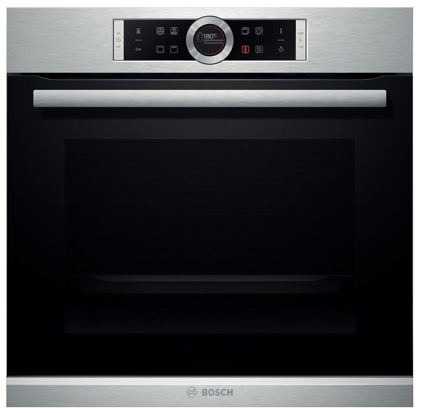 

Духовой шкаф электрический Bosch Serie 8 HBG634BS1, серебристый (HBG634BS1), HBG634BS1