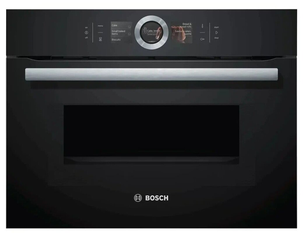 

Духовой шкаф электрический Bosch CMG676BB1, черный (CMG676BB1), CMG676BB1