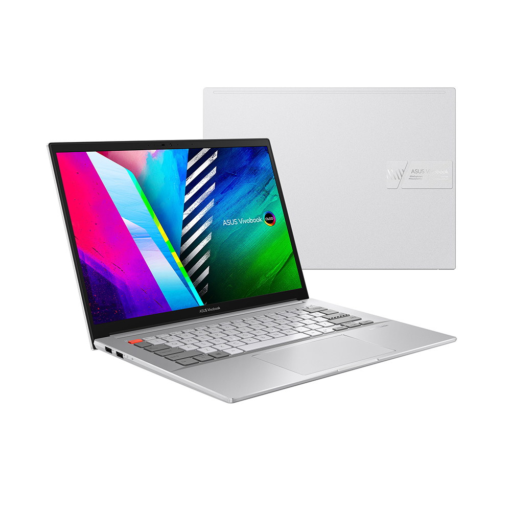 

Ноутбук ASUS VivoBook Pro 14 M7400QE-KM118 14" OLED 2880x1800, AMD Ryzen 5 5600H 3.3 ГГц, 16Gb RAM, 512Gb SSD, NVIDIA GeForce RTX 3050 Ti-4Gb, без OC, белый (90NB0V52-M004L0), M7400QE-KM118