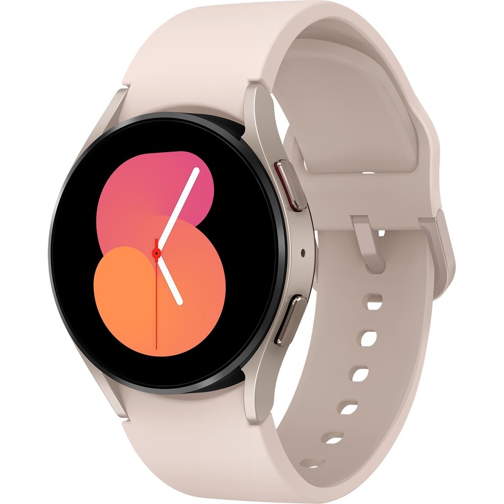 

Смарт-часы Samsung Galaxy Watch5 40mm, 1.2" Super Amoled, розовое золото (SM-R900NZDAMEA), Galaxy Watch5 40mm