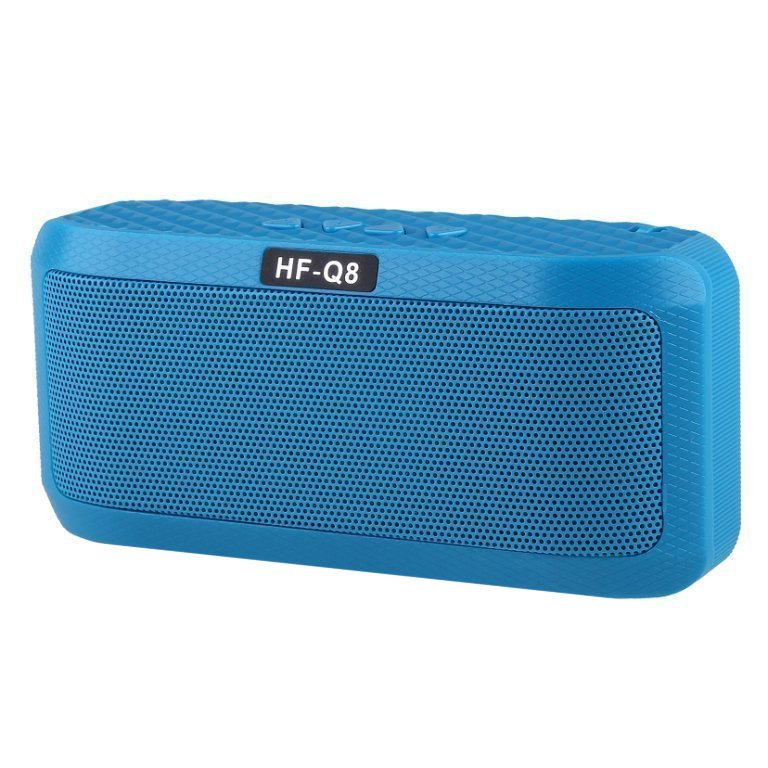 

Акустика портативная Q-8, 3Вт, FM, AUX, USB, microSD, Bluetooth, синий (55583), Q-8