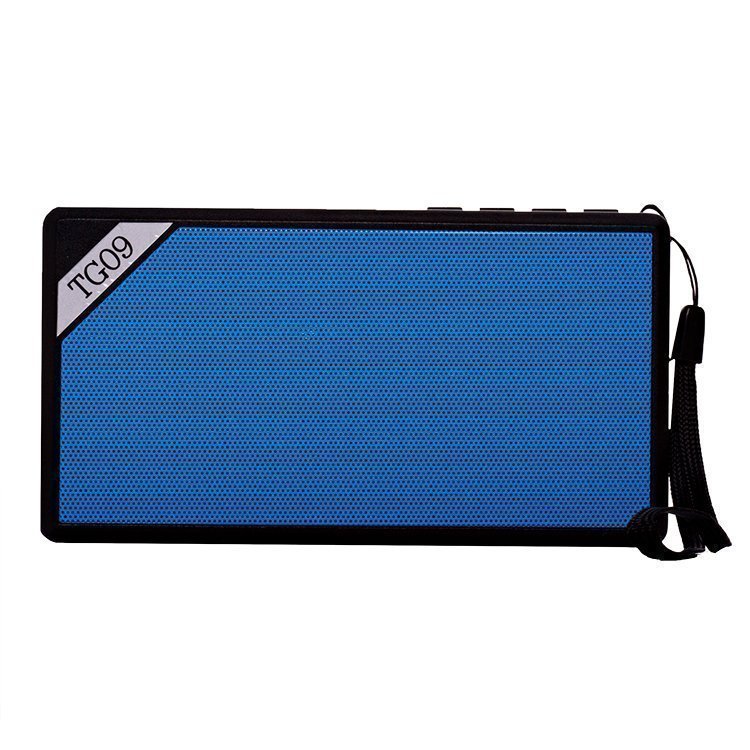 

Акустика портативная TG09, 3Вт, FM, microSD, Bluetooth, синий (65975), TG09
