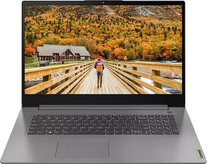 

Ноутбук Lenovo IdeaPad 3 17ALC6 17.3" IPS 1920x1080, AMD Ryzen 7 5700U 1.8GHz, 12Gb RAM, 512Gb SSD, W11, серый (82KV00A3MH) Английская клавиатура!, 17ALC6