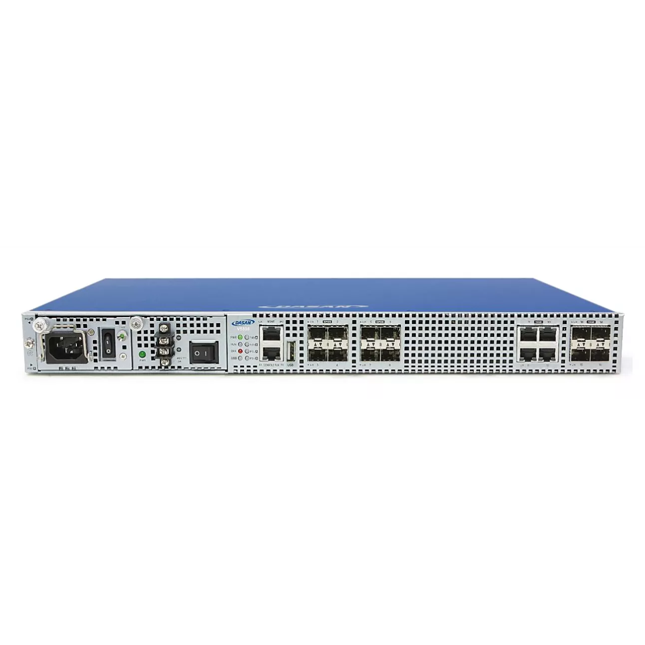 

Абонентский терминал (OLT) Dasan V5808, WAN (GPON SFP) 8, LAN 4x1 Гбит/с (V5808), V5808
