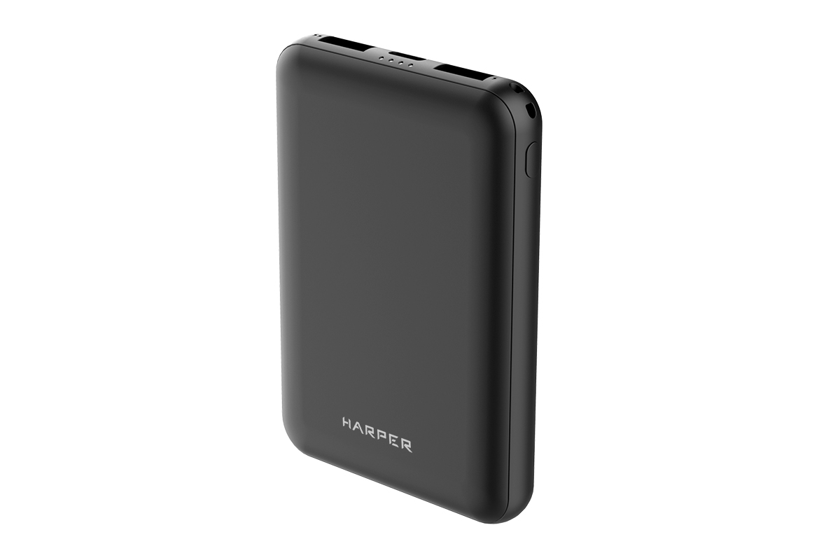 

Портативный аккумулятор (Powerbank) HARPER PB-5001, 5 А·ч, 2xUSB, 2А, черный (PB-5001 Black), PB-5001