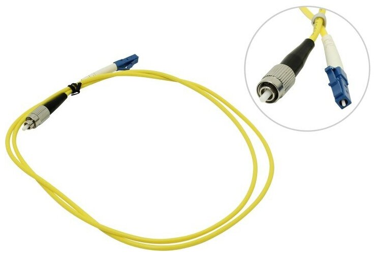

Патч-корд оптический Vcom, LC/UPC-FC/UPC, одномодовый, 9/125, одинарный, 5 м, желтый (VSU301-5.0)
