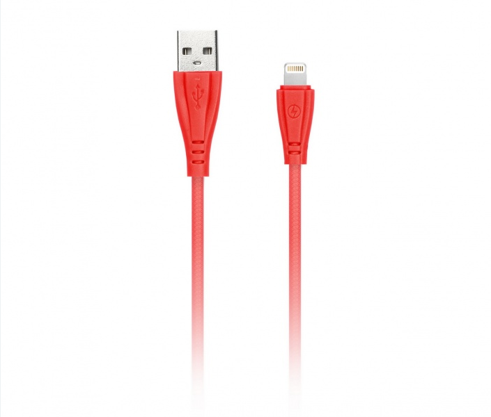 

Кабель USB-Lightning 8-pin 1 м, красный Smartbuy (iK-512RG)