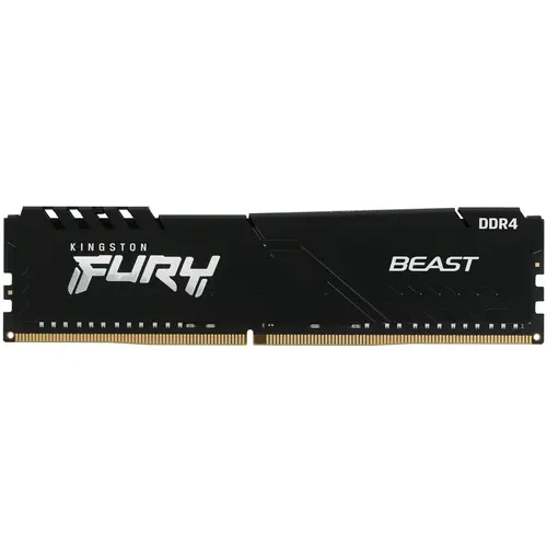 

Память DDR4 DIMM 16Gb, 3200MHz, CL16, 1.35 В, Kingston, FURY Beast Black (KF432C16BB1/16-SPBK) Bulk (OEM), KF432C16BB1/16-SPBK