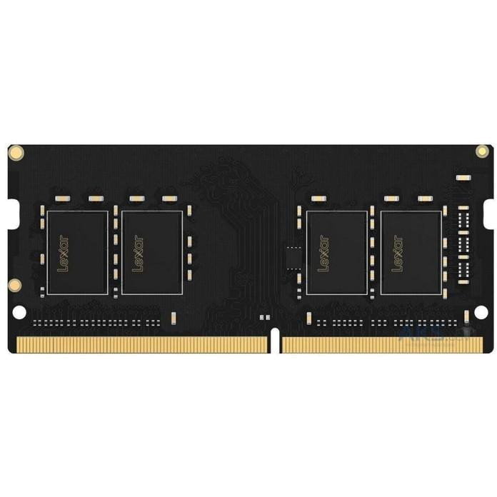 

Память DDR4 SODIMM 8Gb, 3200MHz, 1.2 В, LEXAR (LD4AS008G-B3200GSST) Retail, LD4AS008G-B3200GSST