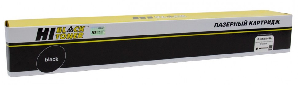 

Картридж лазерный Hi-Black HB-C-EXV54BK (C-EXV54B/1394C002), черный, 15500 страниц, совместимый для Canon iR C3025/C3025i/C3125i без чипа