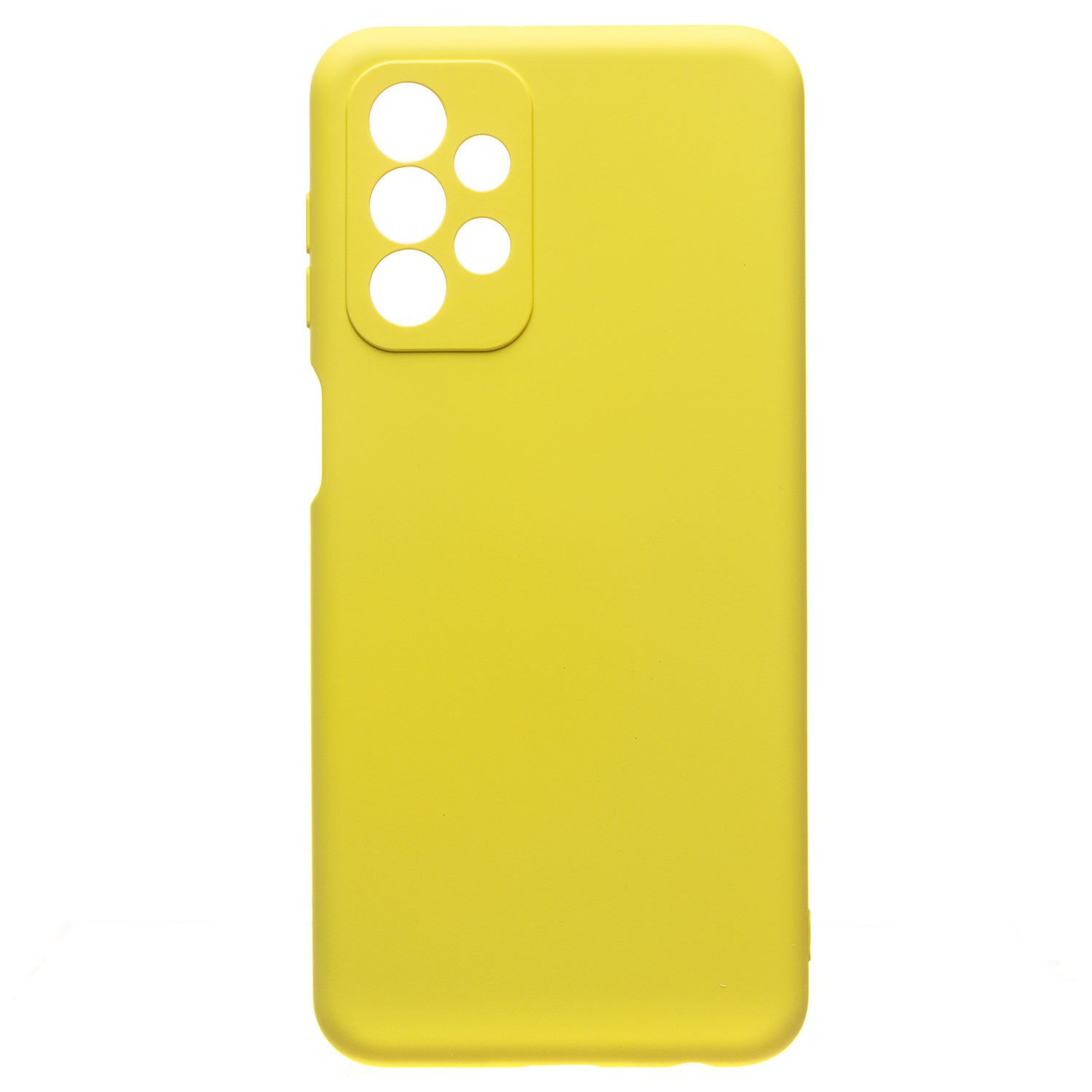 

Чехол-накладка Activ Full Original Design для смартфона Samsung Galaxy A23 4G, силикон, желтый (205429)