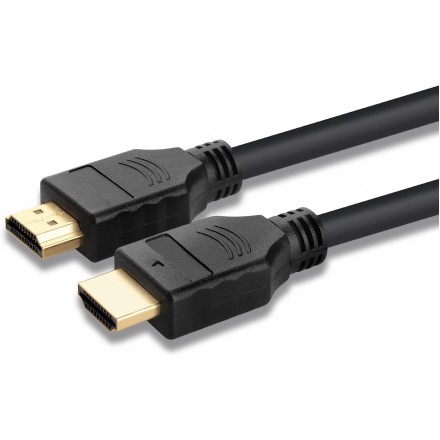 

Кабель HDMI(19M)-HDMI(19M) v1.4b, экранированный, 1.8 м, черный KS-is KS-192-1.8 (KS-192-1.8), KS-192-1.8