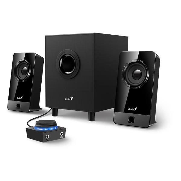

Акустика 2.1 Genius SW-2.1 300X, 10 Вт, подсветка, черный (31730041400), SW-2.1 300X
