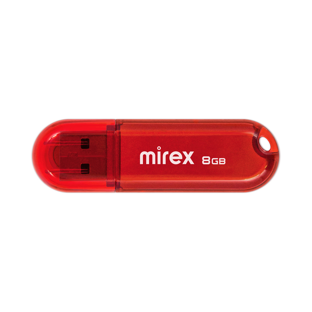 

Флешка 8Gb USB 2.0 Mirex Candy, красный (13600-FMUCAR8)