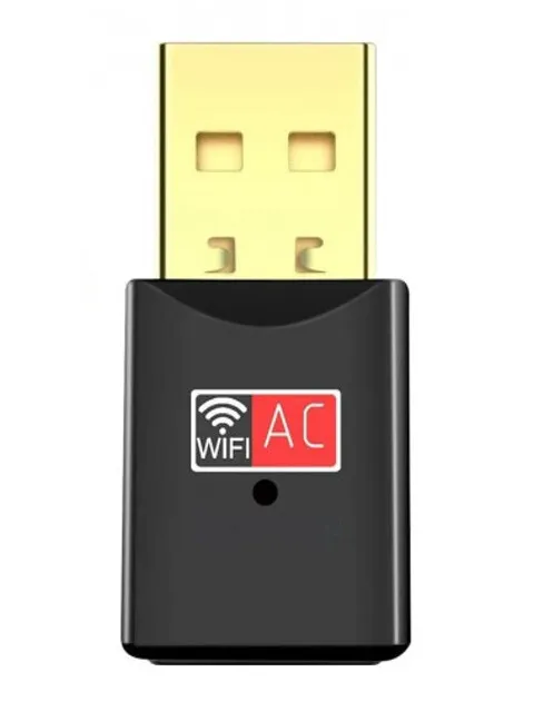 

Адаптер Wi-Fi KS-is KS-407, 802.11a/b/g/n/ac, 2.4 / 5 ГГц, до 433 Мбит/с, 19 дБм, USB, KS-407