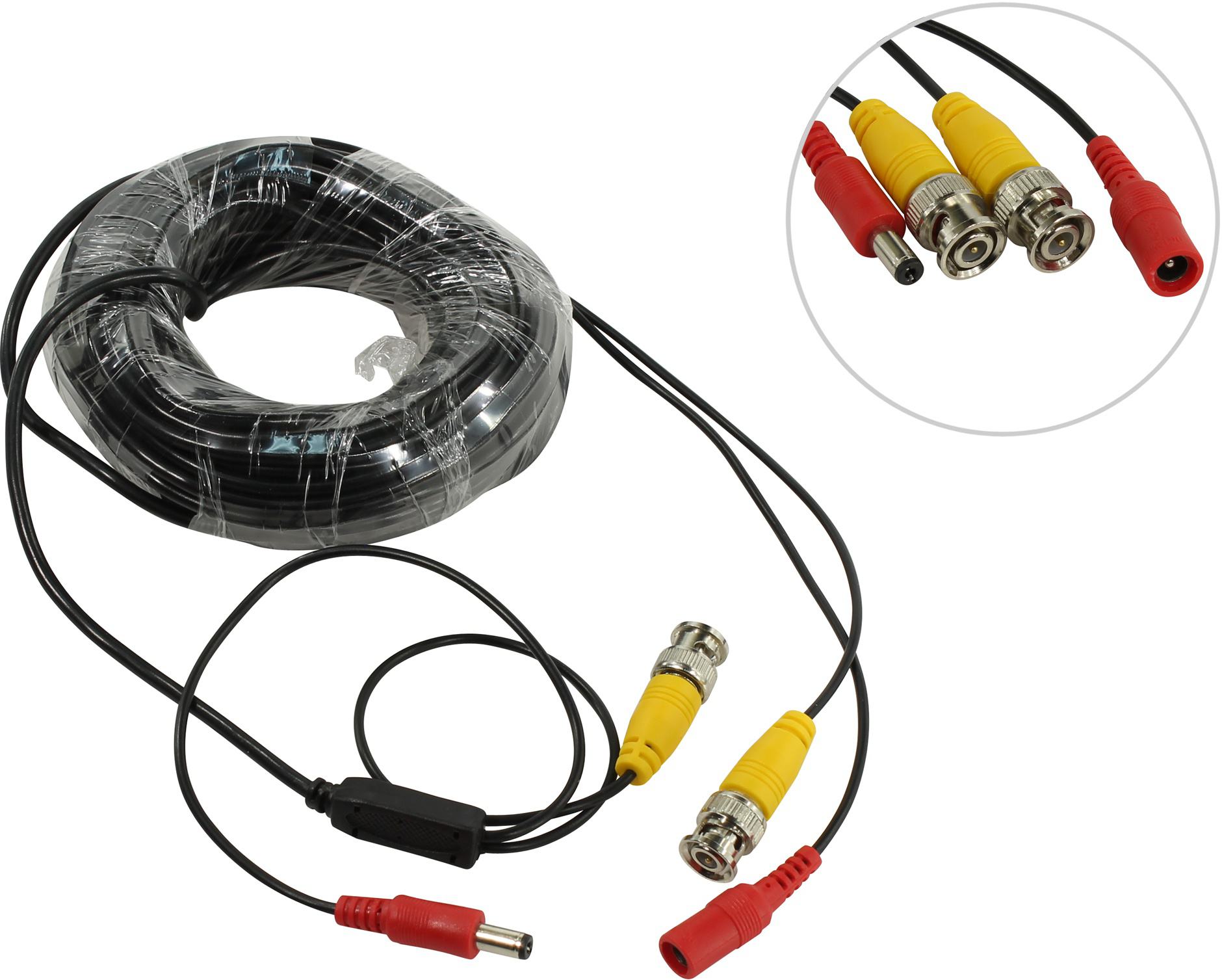 

Кабель Orient CVP-30, BNC+питание, черный (CVP-30), CVP-30
