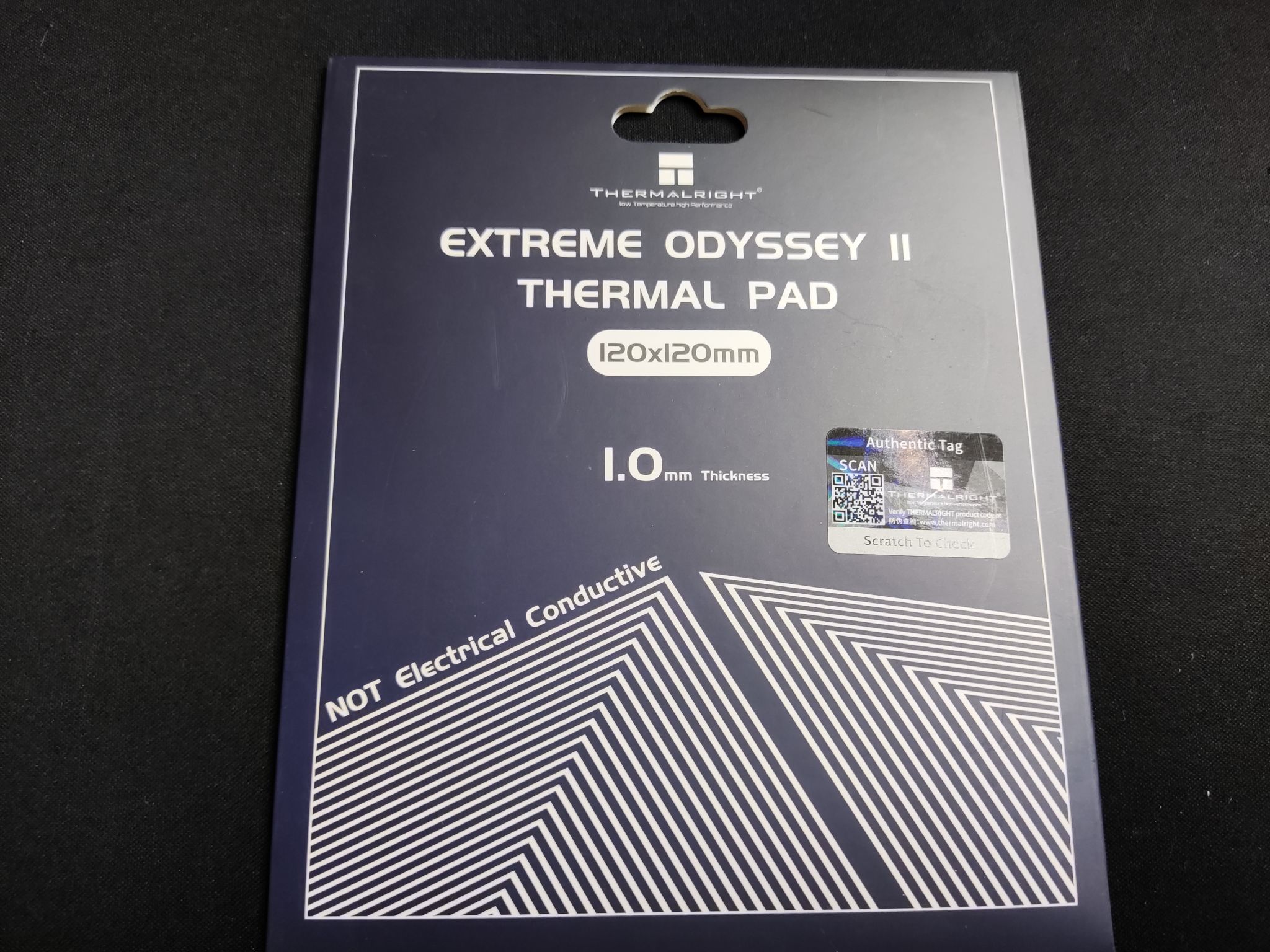 

Термопрокладка Thermalright EXTREME ODYSSEY II, 14.8 Вт/м*К, коробка, 120x120x1мм, серый (ODYSSEY-II-120X120-1.0), EXTREME ODYSSEY II