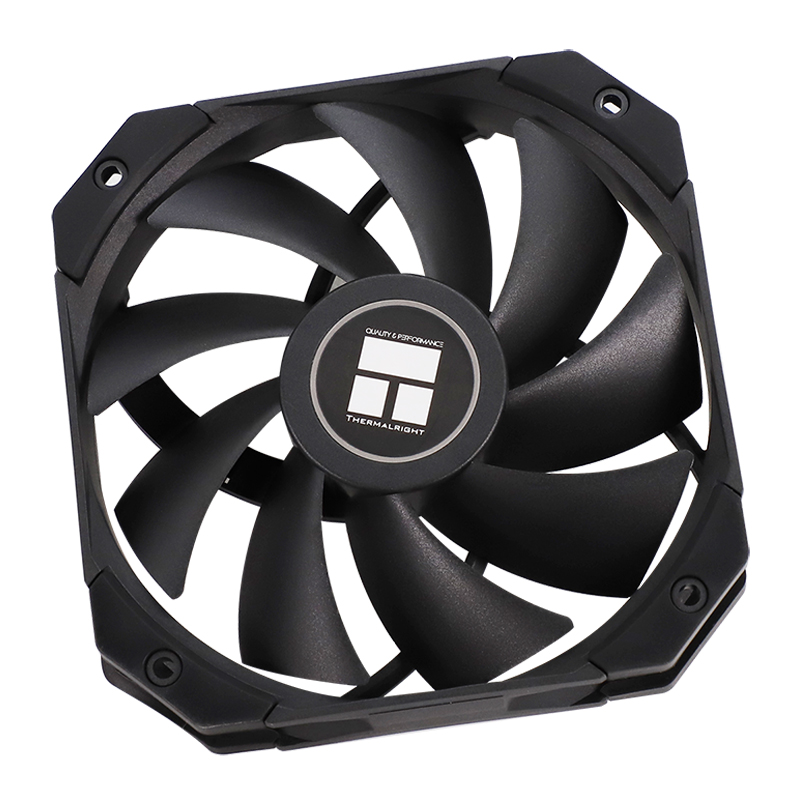

Вентилятор Thermalright TL-D12B, 120 мм, 1500rpm, 25.2 дБ, 4-pin PWM, 1шт, черный (TL-D12B), TL-D12B