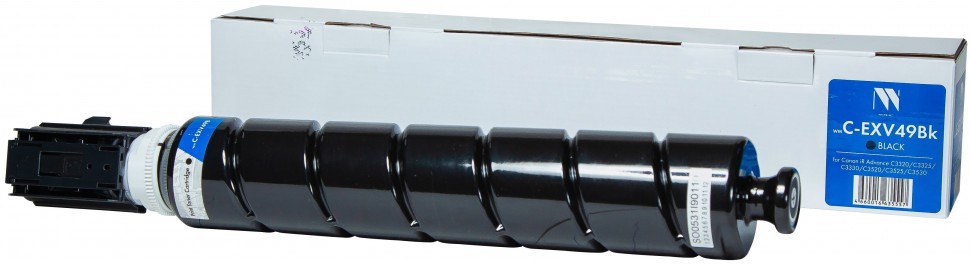 

Картридж лазерный NV Print NV-CEXV49Bk (C-EXV49Bk/8524B002), черный, 36000 страниц, совместимый для Canon iR ADV C3320/3320i/3325i/3330i/3530i/3525i/3520i