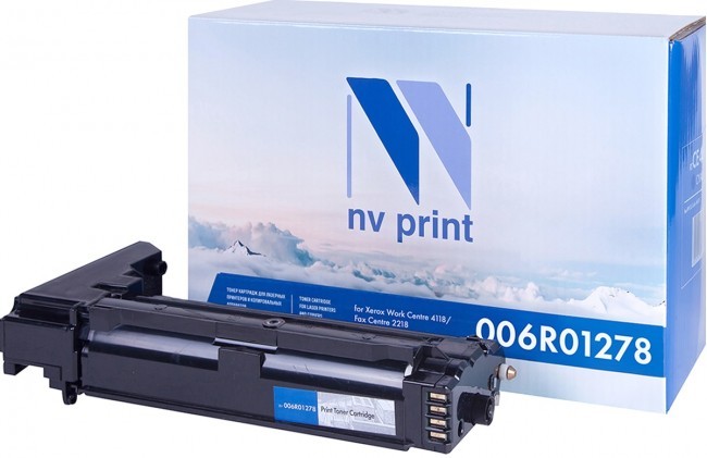 

Картридж лазерный NV Print NV-006R01278 (006R01278), черный, 8000 страниц, совместимый для Xerox WorkCentre 4118P / 4118X