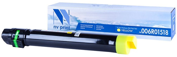 

Картридж лазерный NV Print NV-006R01518Y (006R01518), желтый, 15000 страниц, совместимый для Xerox WorkCentre 7525/7530/7535/7545/7556/7830/7835/7845/7855/7970
