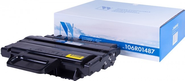 Картридж NV Print NV-106R01487, черный, 4100 страниц