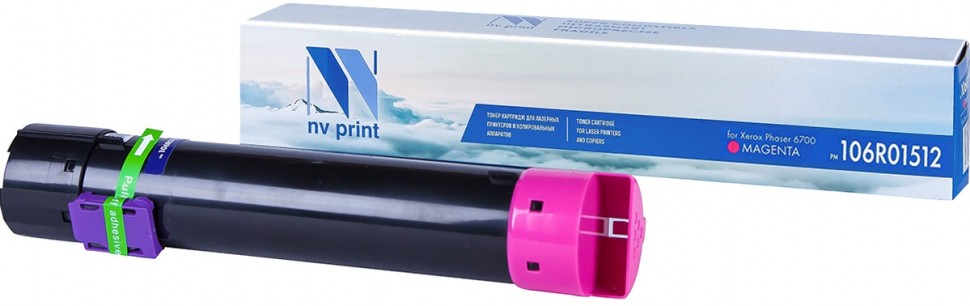 

Картридж лазерный NV Print NV-106R01512M (106R01512), пурпурный, 5000 страниц, совместимый, для Xerox Phaser 6700