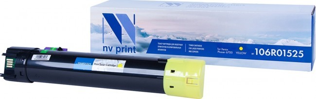 

Картридж лазерный NV Print NV-106R01525Y (106R01525), желтый, 12000 страниц, совместимый для Xerox Phaser 6700