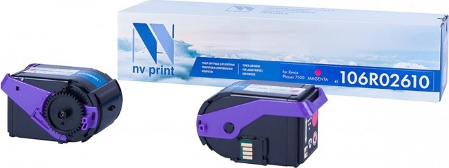 

Картридж лазерный NV Print NV-106R02610M (106R02610), пурпурный, 9000 страниц, совместимый для Xerox Phaser 7100