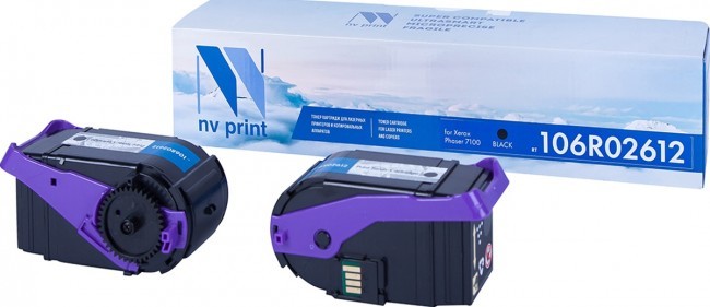 

Картридж лазерный NV Print NV-106R02612Bk (106R02612), черный, 10000 страниц, совместимый для Xerox Phaser 7100