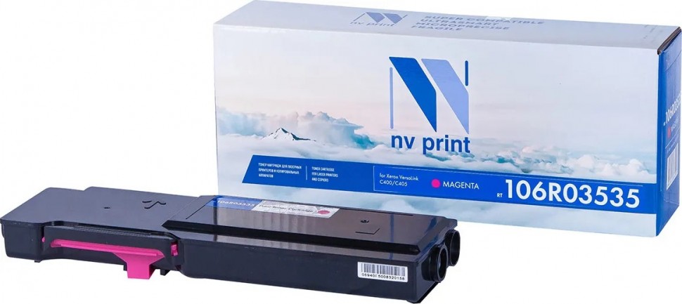 

Картридж лазерный NV Print NV-106R03535M (106R03535), пурпурный, 8000 страниц, совместимый для Xerox VersaLink C400/C405