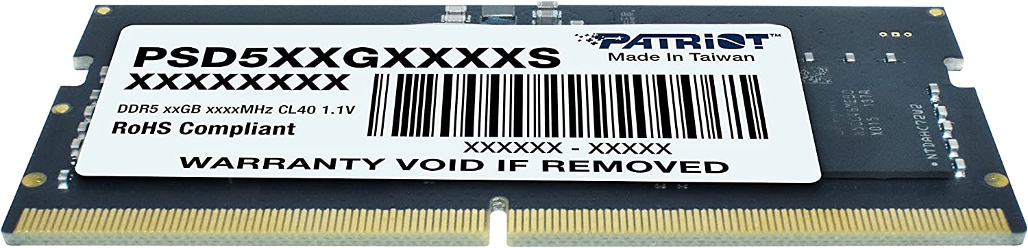 Память DDR5 SODIMM 16Gb, 5600MHz Patriot Memory (PSD516G560081S)