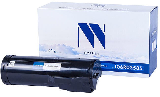 Картридж NV Print NV-106R03585, черный, 24600 страниц