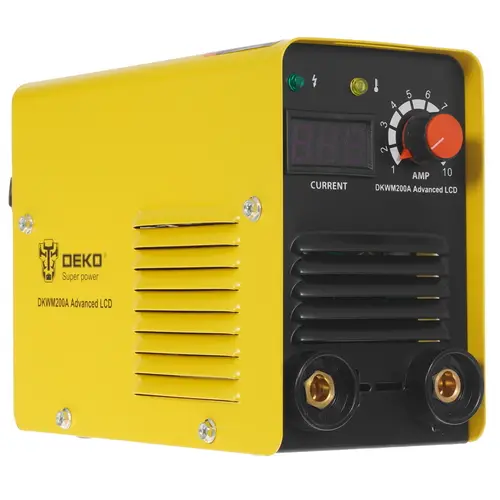 

Сварочный аппарат DEKO DKWM200A LCD Advanced, MMA, инверторный, MMA (20А-200А), 195 В-230 В (051-4684), DKWM200A LCD Advanced