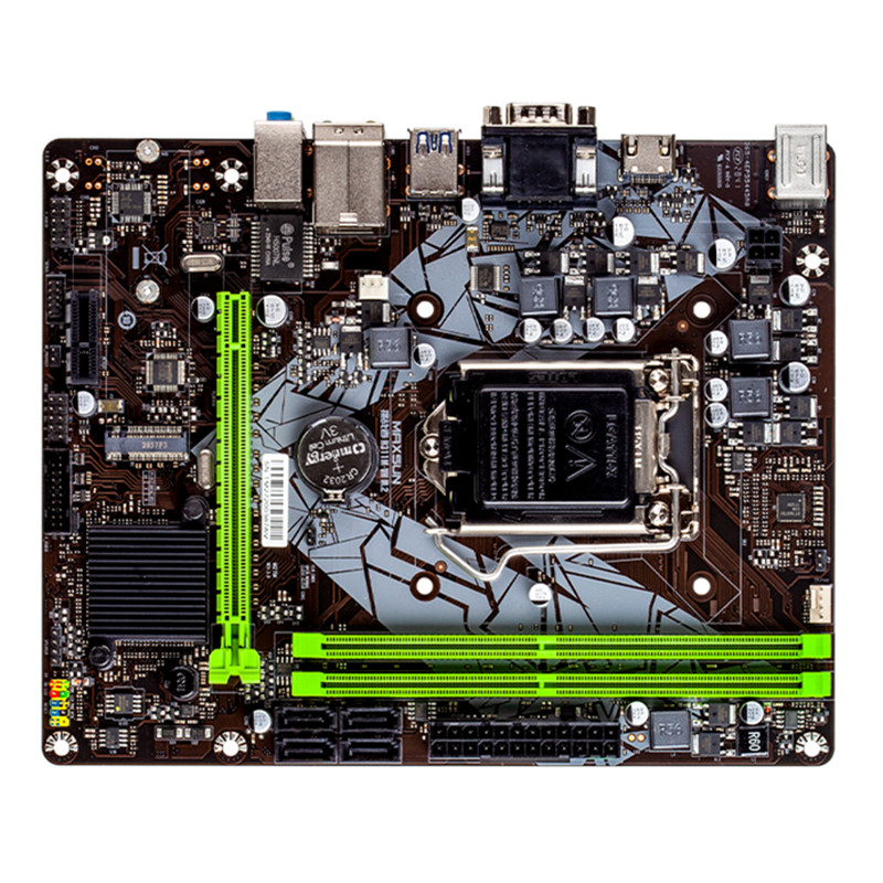

Материнская плата MaxSun Challenger H311M-VH M.2, Socket1151v2, Intel H310C, 2xDDR4, PCI-Ex16, 4SATA3, 5.1-ch, GLAN, 4 USB 3.0, VGA, HDMI, mATX, Retail, Challenger H311M-VH M.2