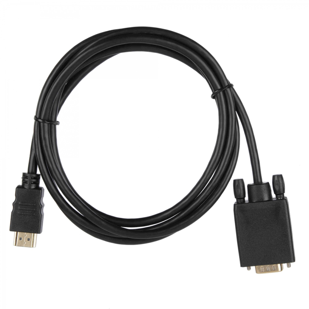 

Кабель HDMI(19M)-VGA(15M) v1.4, экранированный, 3м, черный ACD (ACD-DHVM1-30B), 0