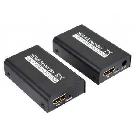 Удлинитель HDMI KS-is 1xHDMI19M-1xRJ-45 1920x1080 по витой паре до 50 м Скорость передачи данных 102 Гбитсек KS-430 540000₽