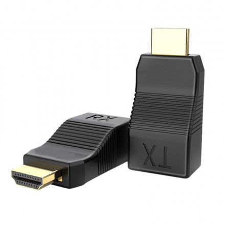

Удлинитель HDMI KS-is, 1xHDMI(19M)-1xRJ-45, 1920x1080, по витой паре до 30 м, Скорость передачи данных: 10.2 Гбит/сек (KS-431)