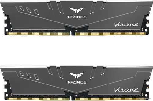 

Комплект памяти DDR4 DIMM 16Gb (2x8Gb), 3200MHz, CL16, 1.35V Team Group Vulcan Z gray (TLZGD416G3200HC16FDC01) Retail, TLZGD416G3200HC16FDC01