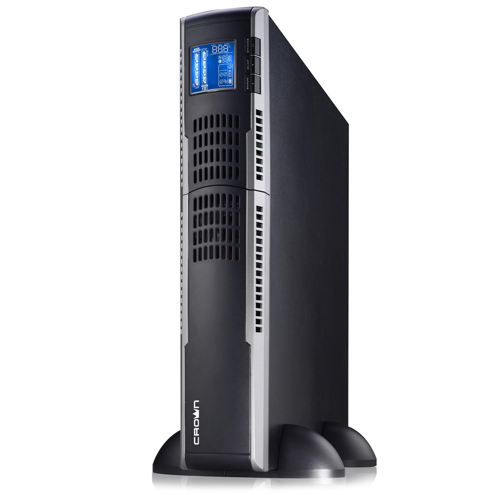 

ИБП CROWN CMUOA-300X-2K, 2200 В·А, 1.98 кВт, IEC, розеток - 8, USB, черный, CMUOA-300X-2K
