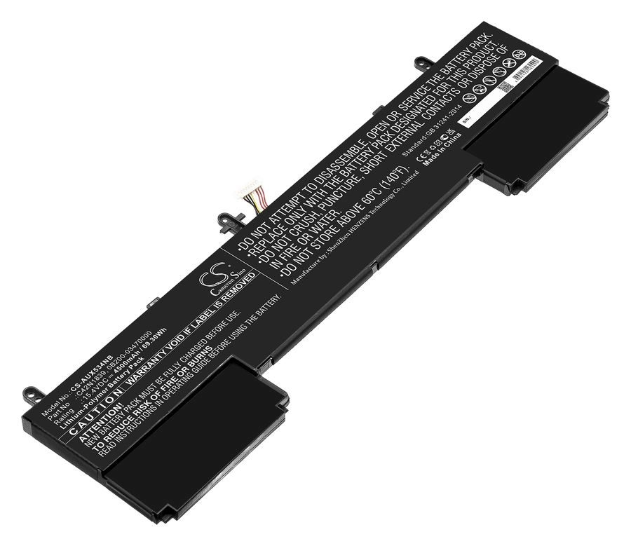 

Аккумуляторная батарея CameronSino CS-AUX534NB для Asus, 15.4V, 4500mAh, 69.3 Wh, черный, CS-AUX534NB
