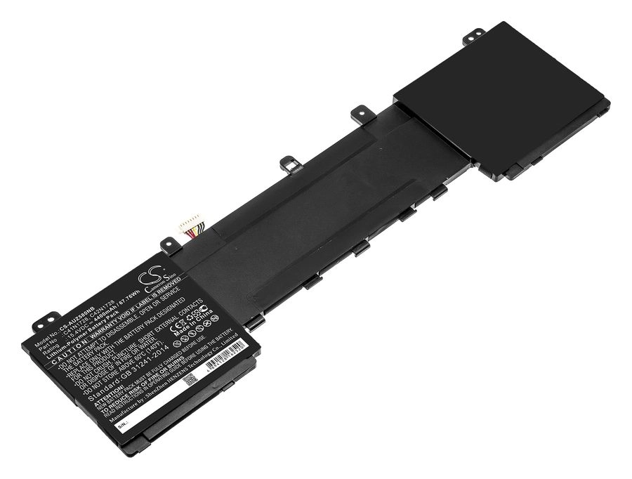 Аккумуляторная батарея CameronSino CS-AUZ580NB для Asus, 15.4V, 4400mAh, 67.8 Wh, черный