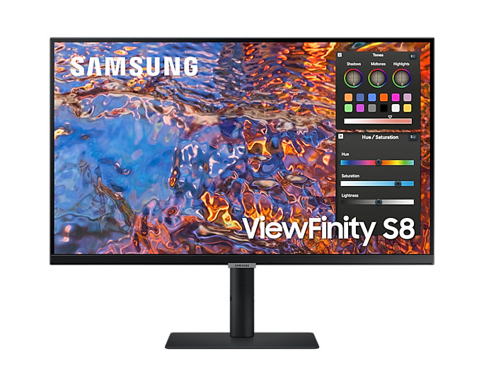Монитор 27" Samsung S27B800PXI черный